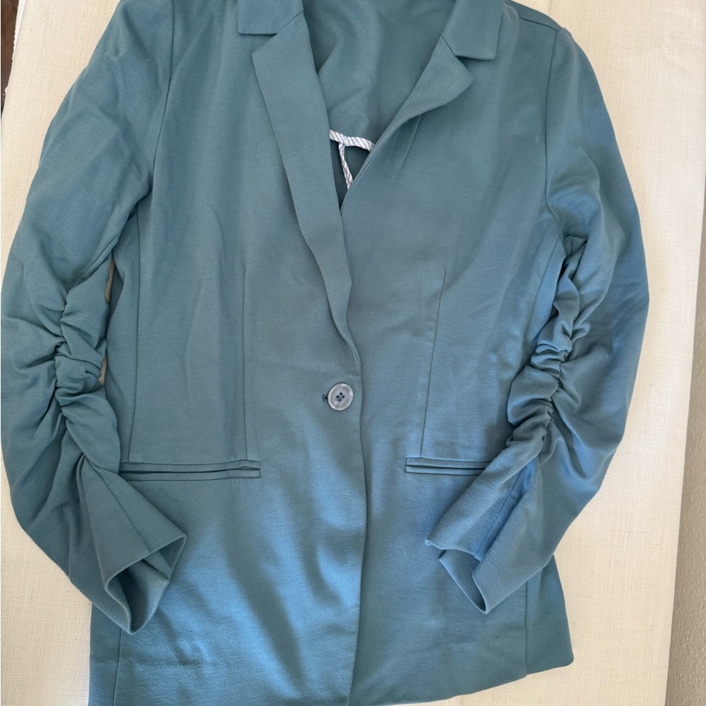 Elegant Teal Women's Blazer